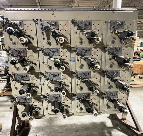 SAHM 230-E Take Up Winder, 1996 yr, 16 positions,